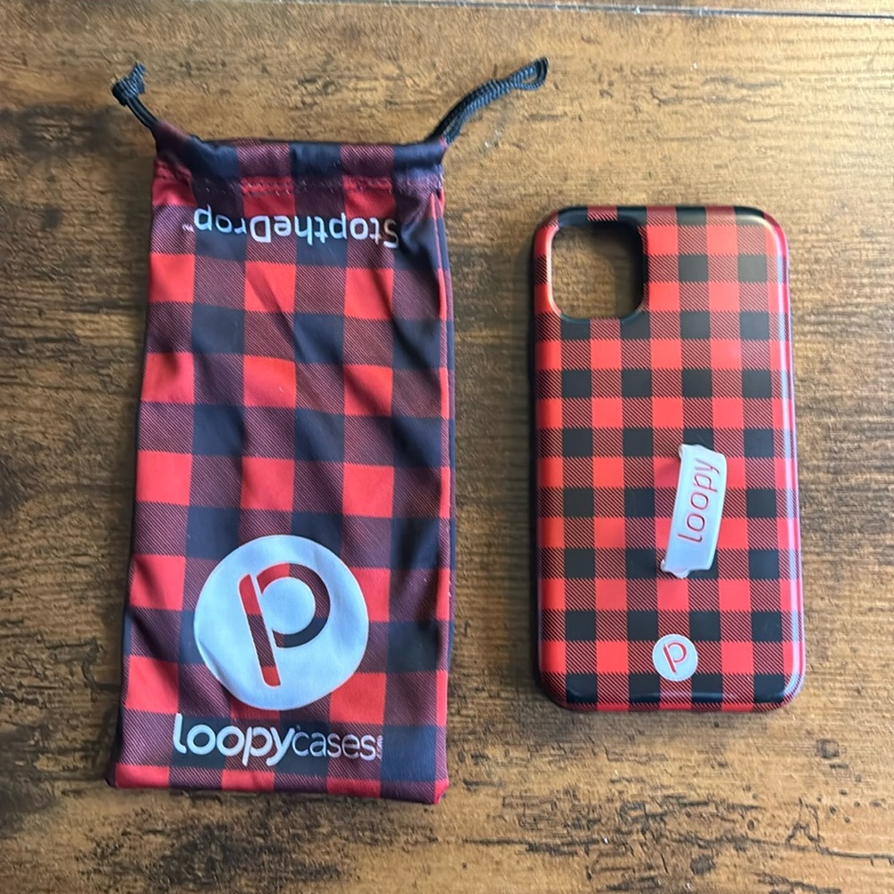 Loopy iPhone 11 Case - Buffalo Check